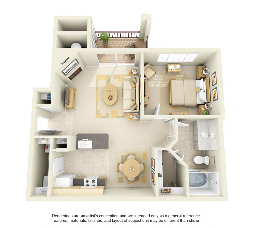 A1 - Aspen floor plan